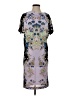 ETRO 100% Polyester Print Blue Cocktail Dress Size EU (IT) 40 / US 4 - photo 1