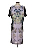 ETRO 100% Polyester Print Blue Cocktail Dress Size EU (IT) 40 / US 4 - photo 2
