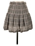 Japna Plaid Gray Formal Skirt Size S - photo 1
