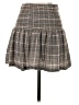 Japna Plaid Gray Formal Skirt Size S - photo 2