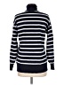 Free Assembly Stripes Blue Turtleneck Sweater Size M - photo 2