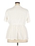 BLOOMCHIC 100% Cotton Ivory Short Sleeve Blouse Size 18 - 20 - photo 2
