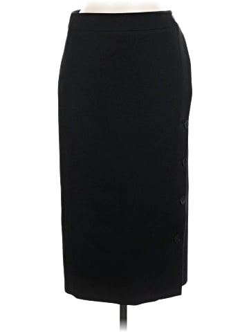 Balenciaga Wool Midi Skirt (view 1)