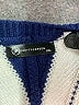 Prettygarden Chevron-herringbone Blue Pullover Sweater Size XXL - photo 7