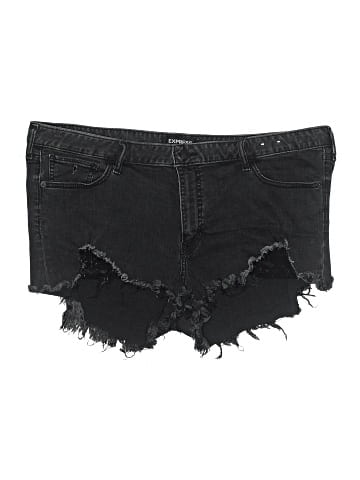 Express Denim Shorts (view 1)