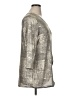 JM Collection Metallic Silver 3/4 Sleeve Top Size XL - photo 4