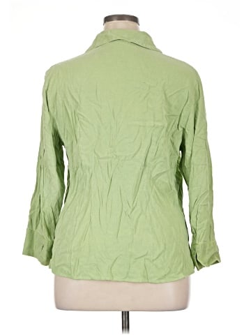 Tianello 3/4 Sleeve Button-Down Shirt (view 2)