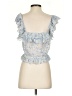 Saylor Blue Sleeveless Blouse Size XS - photo 2