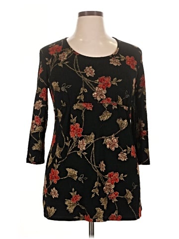 New Directions 3/4 Sleeve Top (view 1)