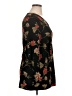 New Directions Black 3/4 Sleeve Top Size XL - photo 4