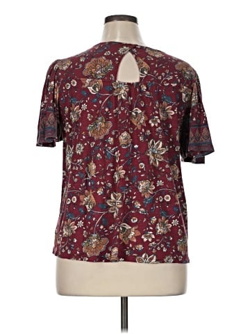 Lucky Brand Short Sleeve Blouse (view 2)