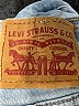 Levi's Blue Denim Shorts Size 32 waist - photo 3