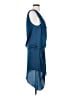 Helmut Lang 100% Polyester Blue Cocktail Dress Size 2 - photo 4