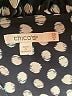 Chico's Polka Dots Blue Black Casual Dress Size Lg (2.5) - photo 7