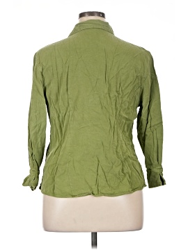Tianello 3/4 Sleeve Button-Down Shirt (view 2)