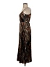 ALLSAINTS 100% Polyester Animal Print Brown Cocktail Dress Size XS - photo 5