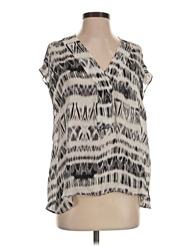 Parker Short Sleeve Silk Top (view 1)