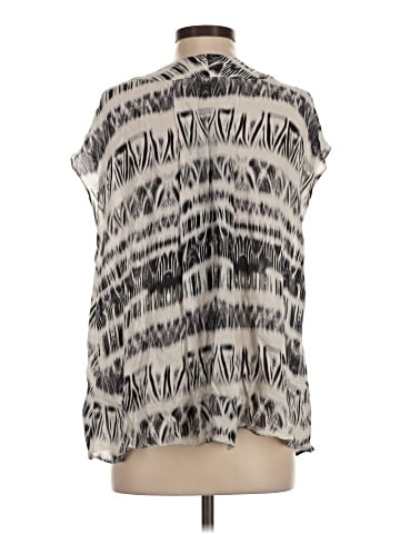 Parker Short Sleeve Silk Top (view 2)