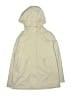 Zara 100% Polyester Solid Ivory Raincoat Size 13 - 14 - photo 1