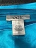 Cache Teal Long Sleeve Silk Top Size XS - photo 7