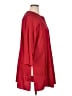Eileen Fisher 100% Silk Red 3/4 Sleeve Silk Top Size 1X - photo 4