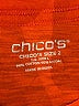 Chico's Orange Short Sleeve Top Size L - photo 7