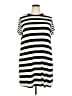 SO Stripes Black Casual Dress Size 3X - photo 1