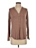 Amour Vert Brown Long Sleeve Henley Size XS - photo 1