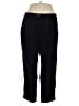 Woman Within 100% Cotton Solid Black Casual Pants Size 22 - photo 1