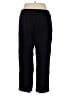 Woman Within 100% Cotton Solid Black Casual Pants Size 22 - photo 2