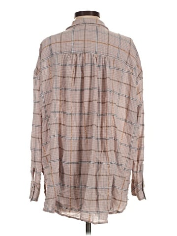 Free People Long Sleeve Button-Down Shirt (view 2)