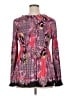 Sunny Leigh 100% Polyester Pink Long Sleeve Blouse Size XL - photo 2