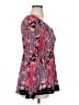 Sunny Leigh 100% Polyester Pink Long Sleeve Blouse Size XL - photo 4