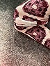 Zara Print Burgundy Long Sleeve Blouse Size S - photo 8