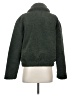Francesca's 100% Polyester Green Faux Fur Jacket Size S - photo 2