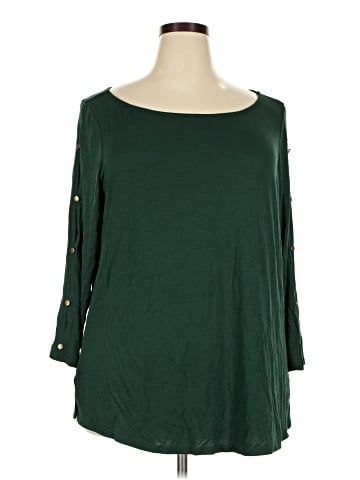 Molly & Isadora 3/4 Sleeve Top (view 1)