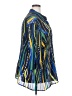 Maggie Barnes 100% Polyester Blue 3/4 Sleeve Blouse Size 2X - photo 4