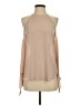 Trouve 100% Polyester Tan Sleeveless Blouse Size S - photo 1