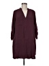 Lush Burgundy Casual Dress Size M - photo 1