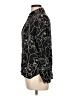 Twik 100% Viscose Print Black Long Sleeve Blouse Size L - photo 5