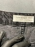 Topshop 100% Cotton Stars Black Denim Shorts Size 4 - photo 3