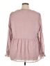 Andree by UNIT Pink 3/4 Sleeve Blouse Size 1X - photo 2