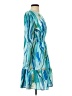 BTFBM 100% Polyester Print Blue Casual Dress Size S - photo 4