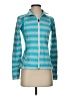 Title Nine Stripes Teal Track Jacket Size XS - photo 1