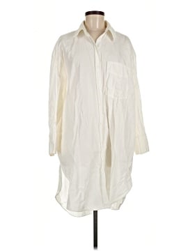 Zara 3/4 Sleeve Button-Down Shirt (view 1)