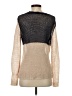 Theory Metallic Tan Pullover Sweater Size S - photo 2