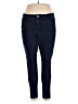 J.Jill Solid Blue Jeggings Size 16 - photo 1
