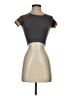 Out From Under Tan Short Sleeve Turtleneck Size XS - photo 1
