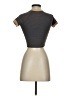 Out From Under Tan Short Sleeve Turtleneck Size XS - photo 2