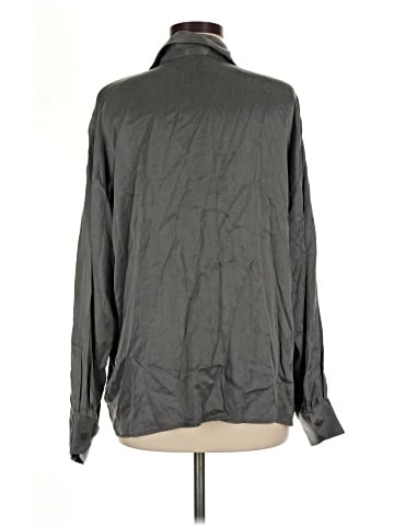 Djerf Avenue Long Sleeve Button-Down Shirt (view 2)